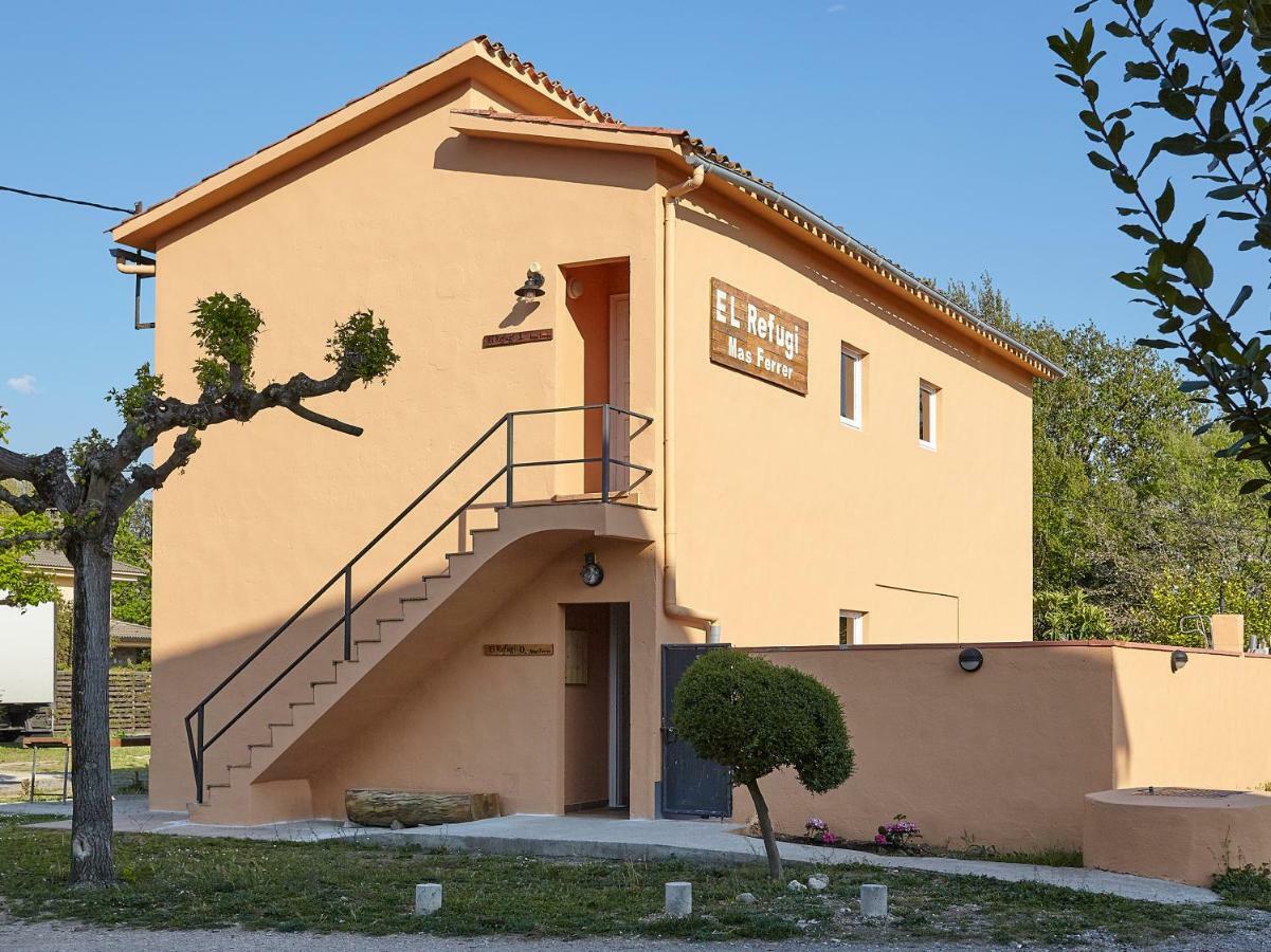 Hostal Mas Ferrer Cornellá de Terri エクステリア 写真